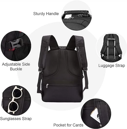 Travel Laptop Backpack With USB